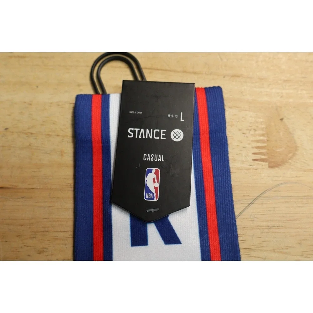 New Stance NBA City Edition Collection Crew Socks  Sacramento Kings Size L